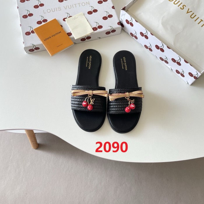 Women's flat slippers shoes, size 35-42, SS50-2090