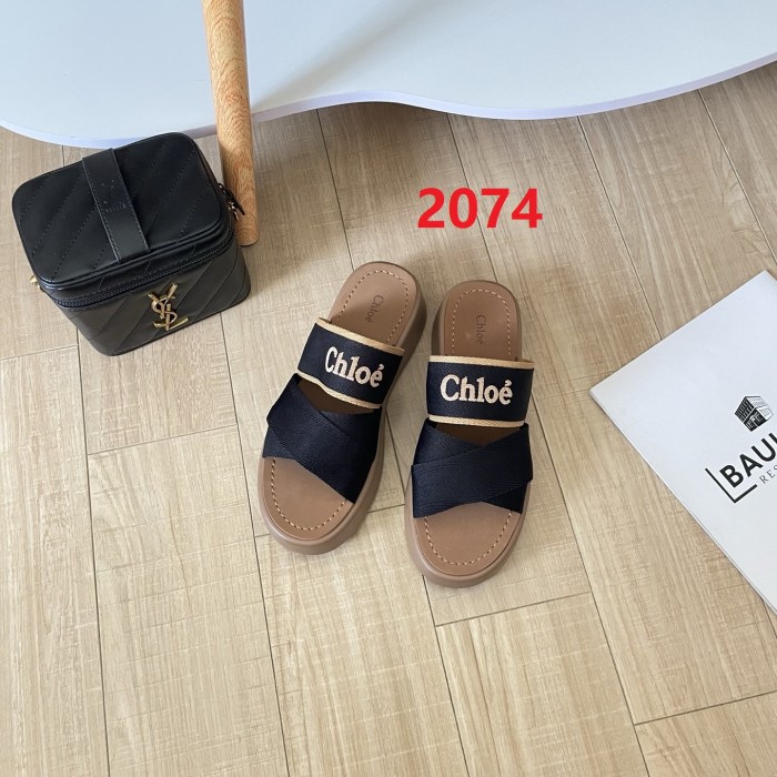 Women's platform slippers shoes, size 35-42, SS50-2074