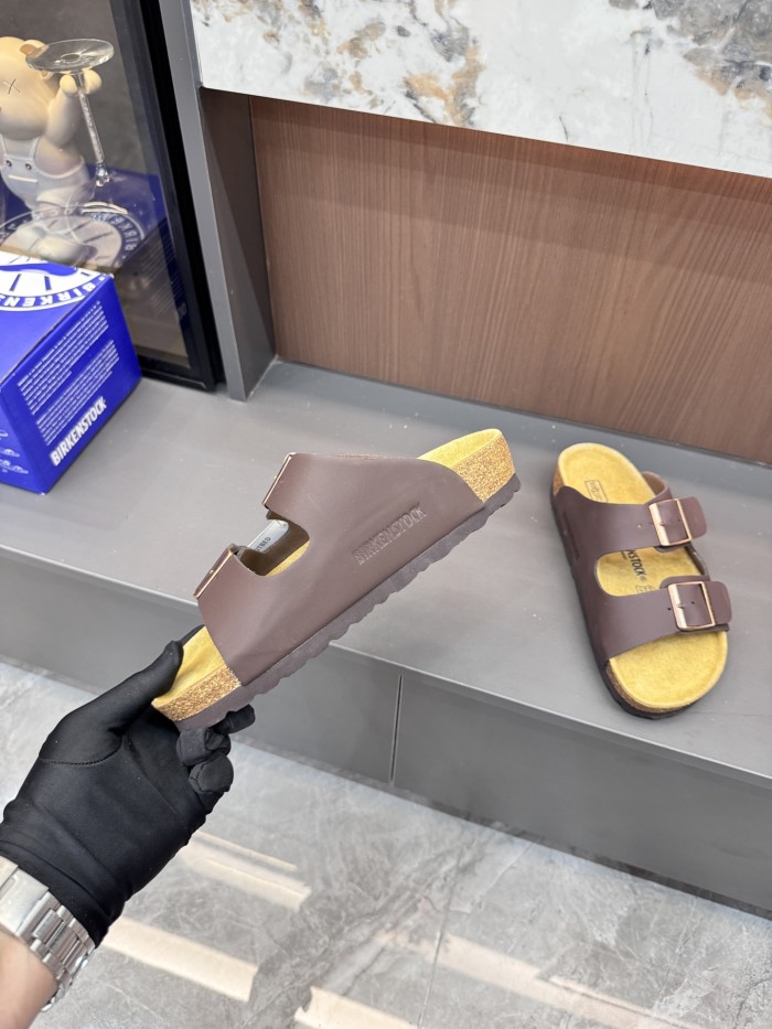 Men women cork vintage beach slippers casual slippers outside,with box,size 36-46, SS50-2038