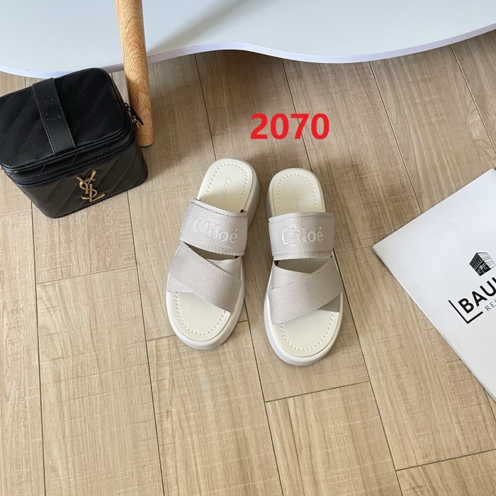 Women's platform slippers shoes, size 35-42, SS50-2070