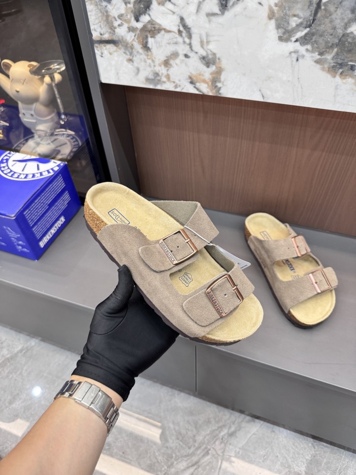 Men women cork vintage beach slippers casual slippers outside,with box,size 36-46, SS50-2043