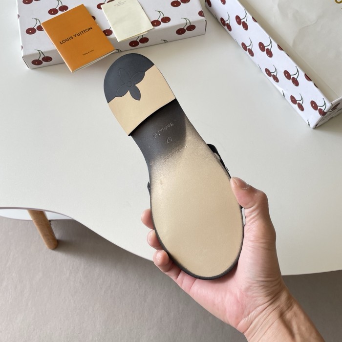 Women's flat slippers shoes, size 35-42, SS50-2097