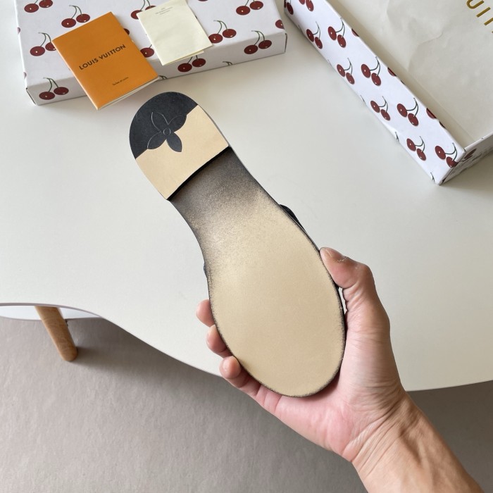 Women's flat slippers shoes, size 35-42, SS50-2098