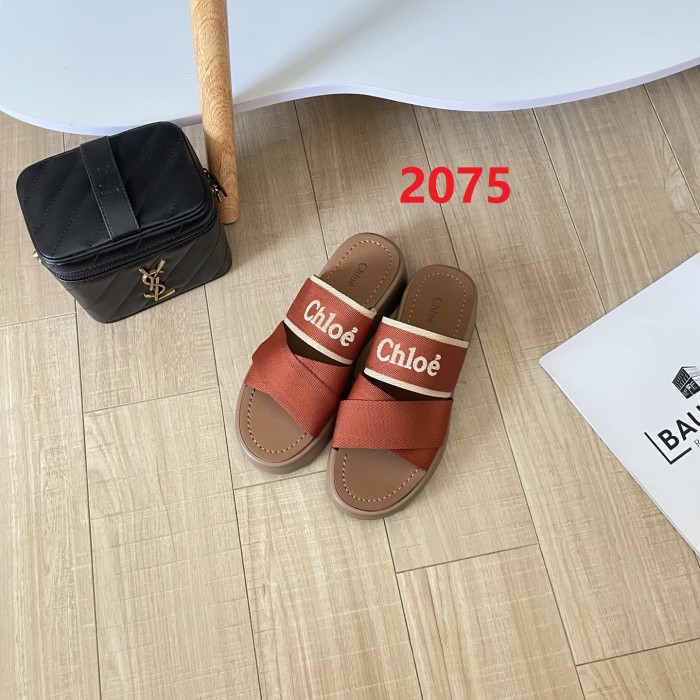 Women's platform slippers shoes, size 35-42, SS50-2075