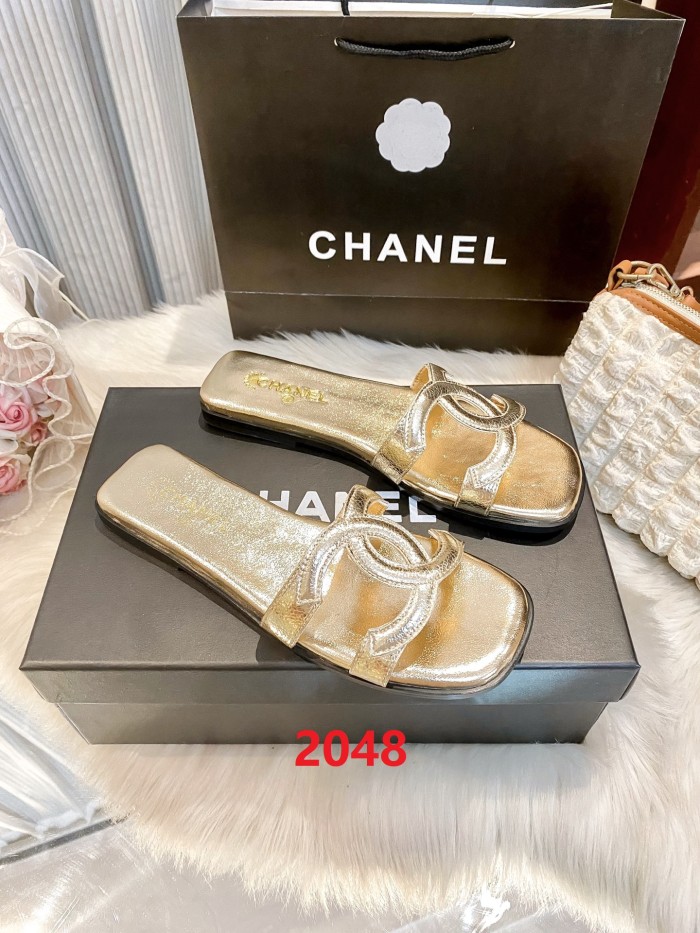 Women's flat slippers shoes, size 35-42, SS50-2048