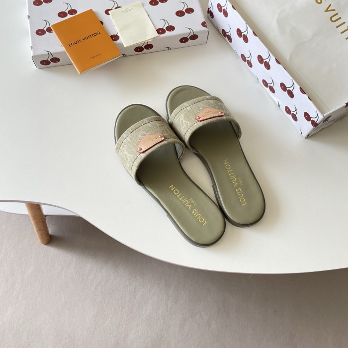 Women's flat slippers shoes, size 35-42, SS50-2107