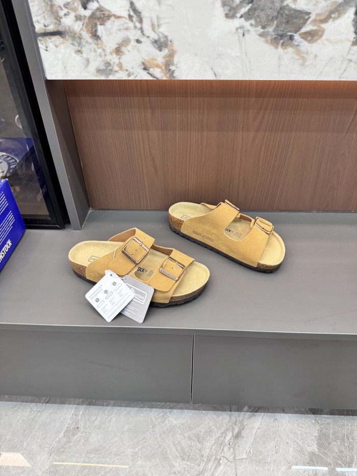 Men women cork vintage beach slippers casual slippers outside,with box,size 36-46, SS50-2044