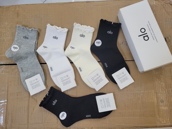 Breathable sports cotton socks for women， 5 pairs of 1 box. with box,free size,CL15.5-156