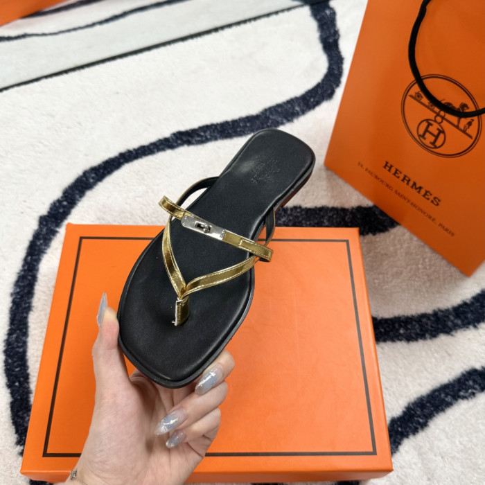 Women's flat slippers shoes, size 35-42, SS50-2123