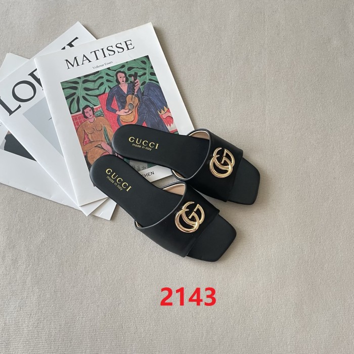 Women's flat slippers shoes, size 35-42, SS50-2143
