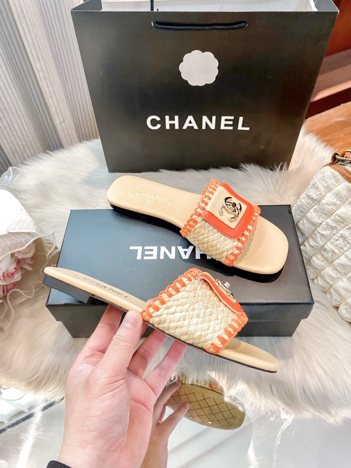 Women's flat slippers shoes, size 35-42, SS50-2166