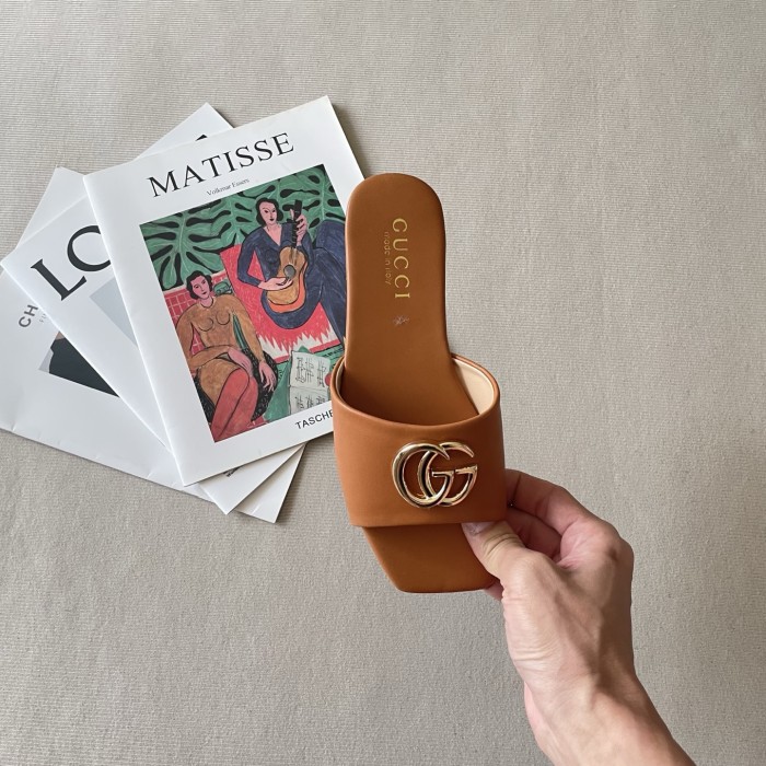 Women's flat slippers shoes, size 35-42, SS50-2146