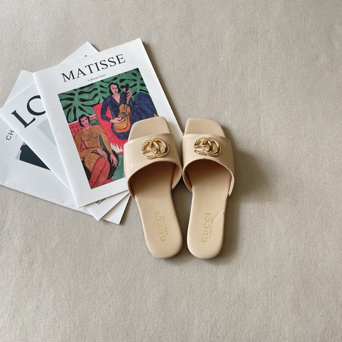 Women's flat slippers shoes, size 35-42, SS50-2147