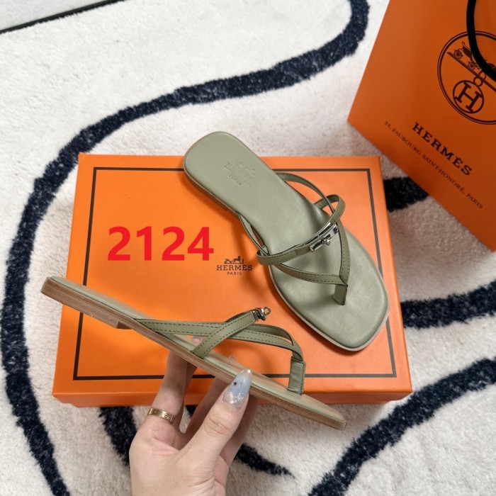 Women's flat slippers shoes, size 35-42, SS50-2124