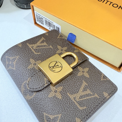 Leather wallet,5A,with box,size 11 x 8.5 x 2cm,B35-354