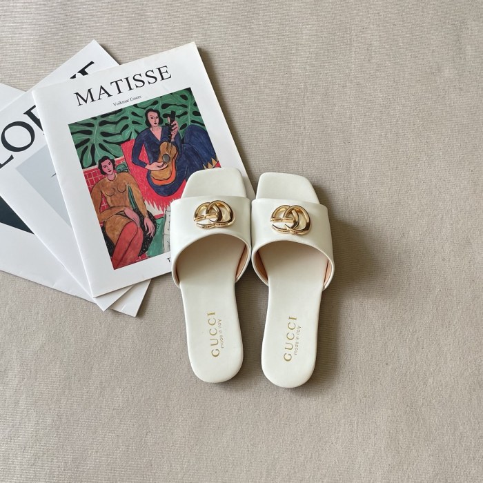 Women's flat slippers shoes, size 35-42, SS50-2144