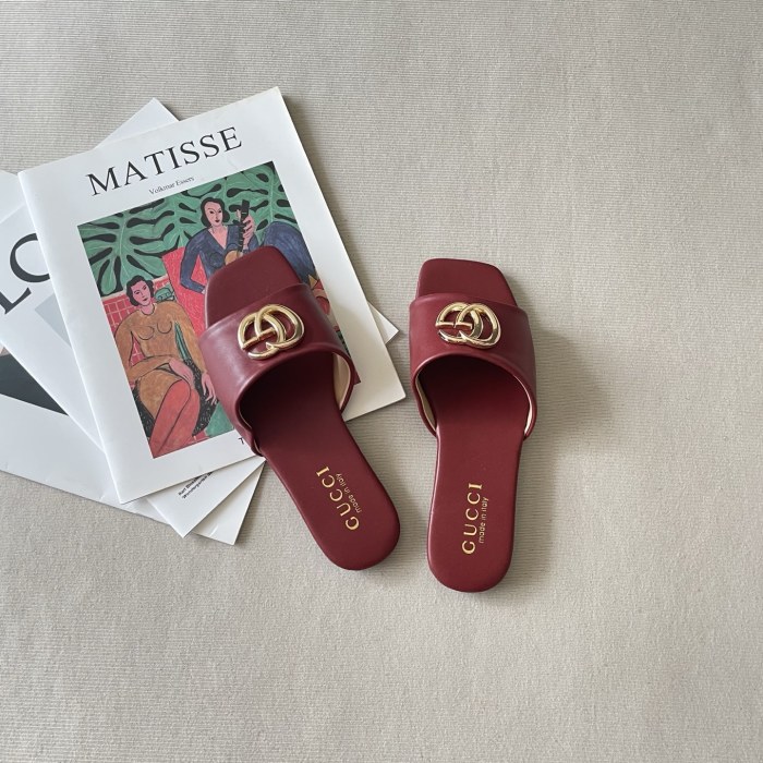 Women's flat slippers shoes, size 35-42, SS50-2149