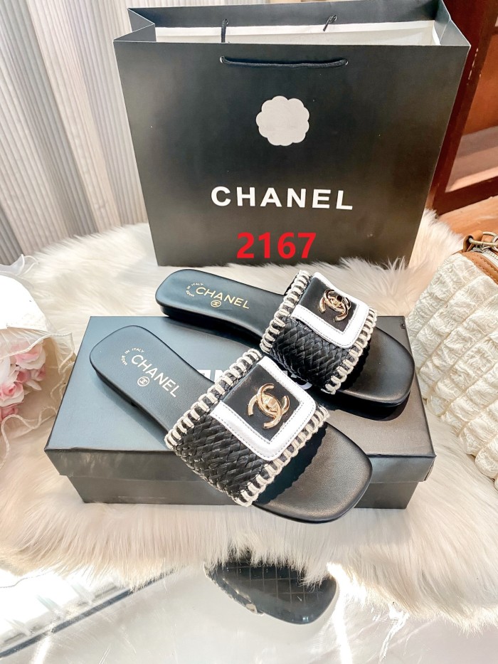 Women's flat slippers shoes, size 35-42, SS50-2167