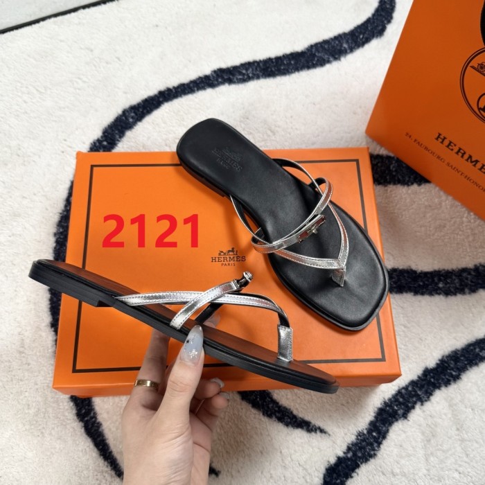 Women's flat slippers shoes, size 35-42, SS50-2121
