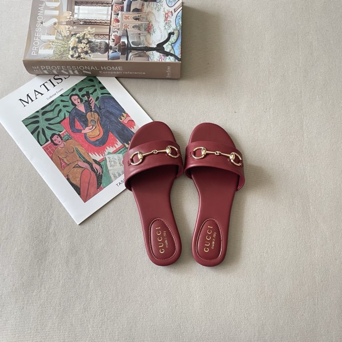 Women's flat slippers shoes, size 35-42, SS50-2138