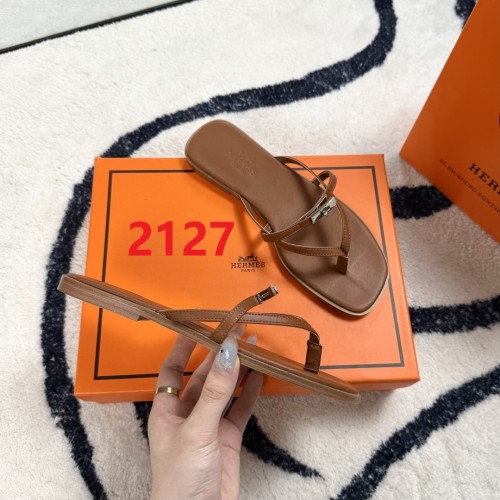 Women's flat slippers shoes, size 35-42, SS50-2127