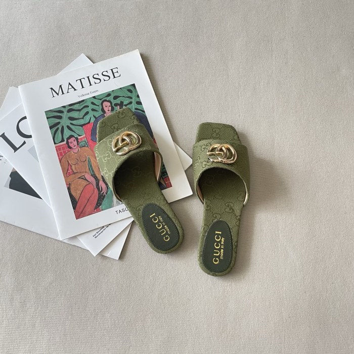 Women's flat slippers shoes, size 35-42, SS50-2153