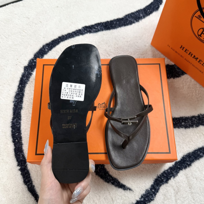 Women's flat slippers shoes, size 35-42, SS50-2129