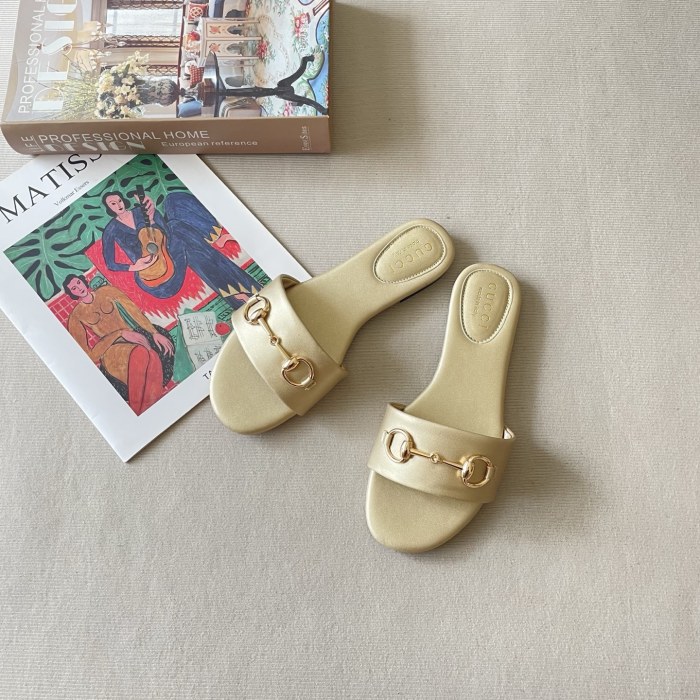Women's flat slippers shoes, size 35-42, SS50-2136