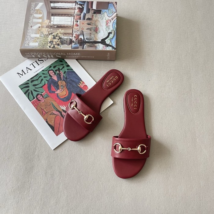 Women's flat slippers shoes, size 35-42, SS50-2138
