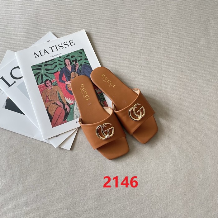 Women's flat slippers shoes, size 35-42, SS50-2146