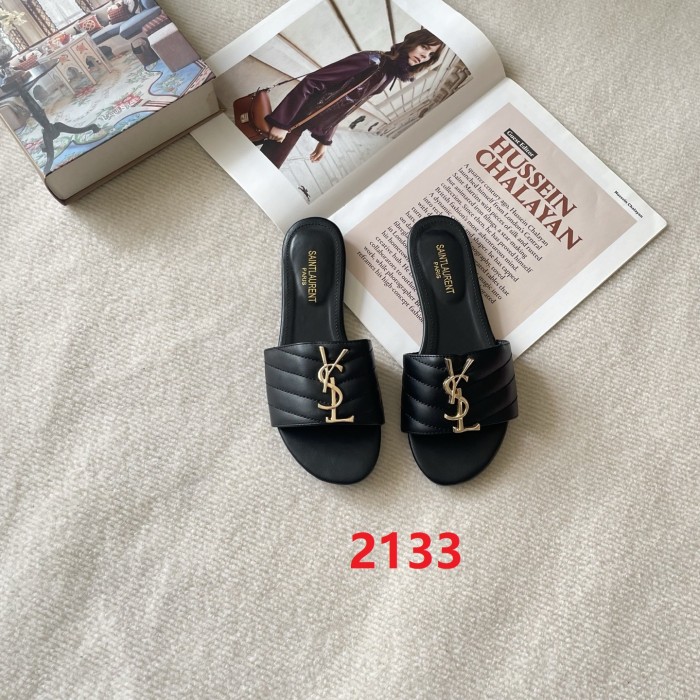 Women's flat slippers shoes, size 35-41, SS50-2133-2135