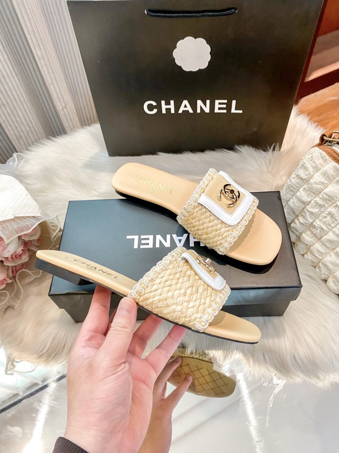 Women's flat slippers shoes, size 35-42, SS50-2168