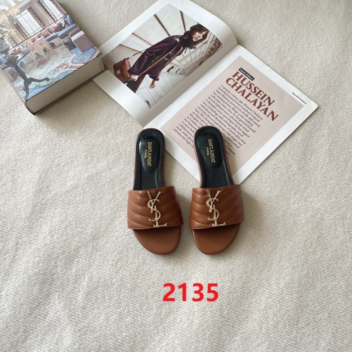 Women's flat slippers shoes, size 35-41, SS50-2133-2135