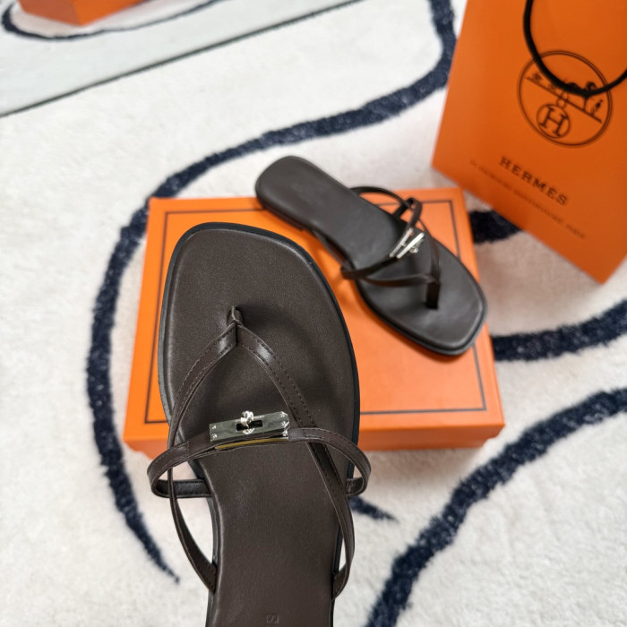 Women's flat slippers shoes, size 35-42, SS50-2129