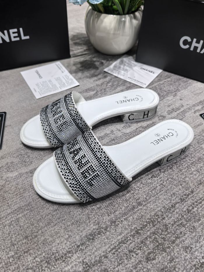 Women's heel slippers shoes, size 35-42, SS50-2202