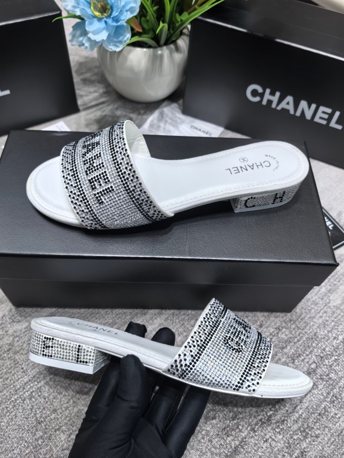Women's heel slippers shoes, size 35-42, SS50-2202