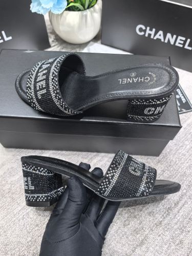 Women's heel slippers shoes, size 35-42, SS50-2198