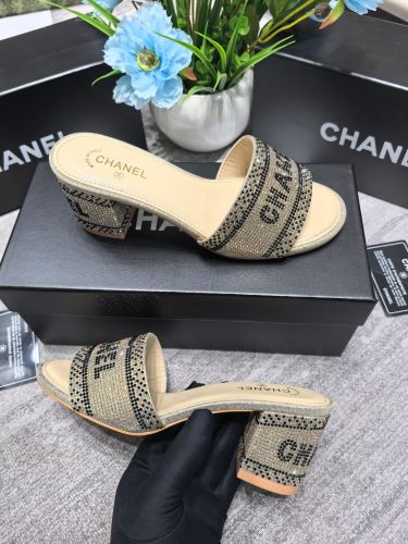 Women's heel slippers shoes, size 35-42, SS50-2200