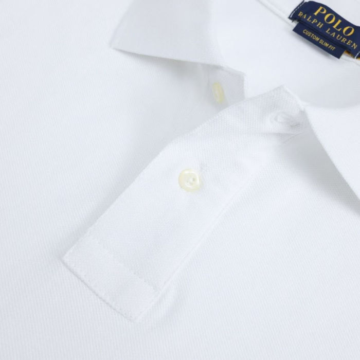 Men's cotton embroidered collared short-sleeved T-shirt,CL25-329-333
