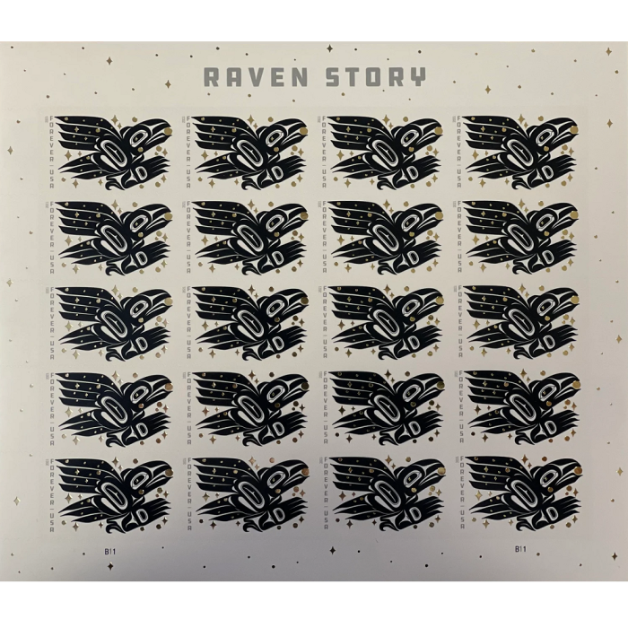 Raven Story 2021 - 5 Sheets / 100 Pcs