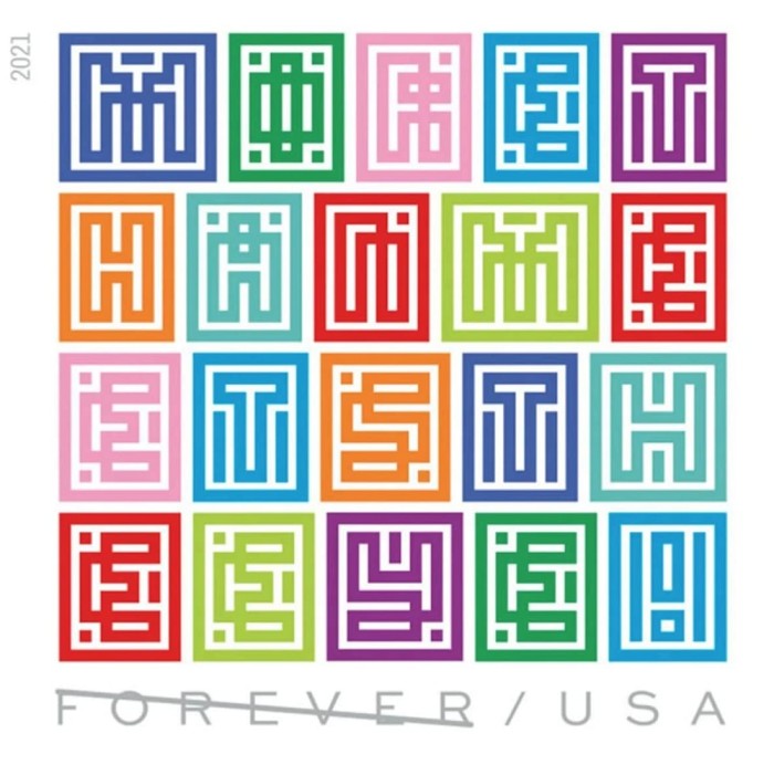 Mystery Message 2021 - 5 Sheets / 100 Pcs