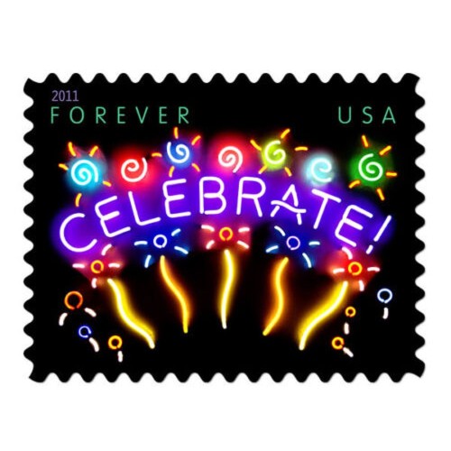 Celebrate 2011 - 5 Sheets / 100 Pcs