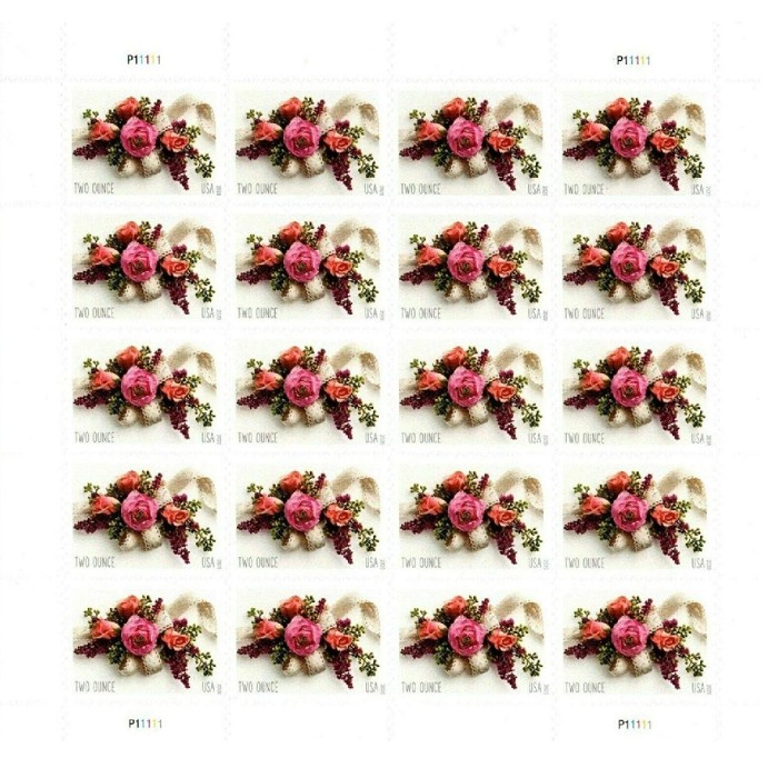 Garden Corsage 2020 - 5 Sheets / 100 Pcs
