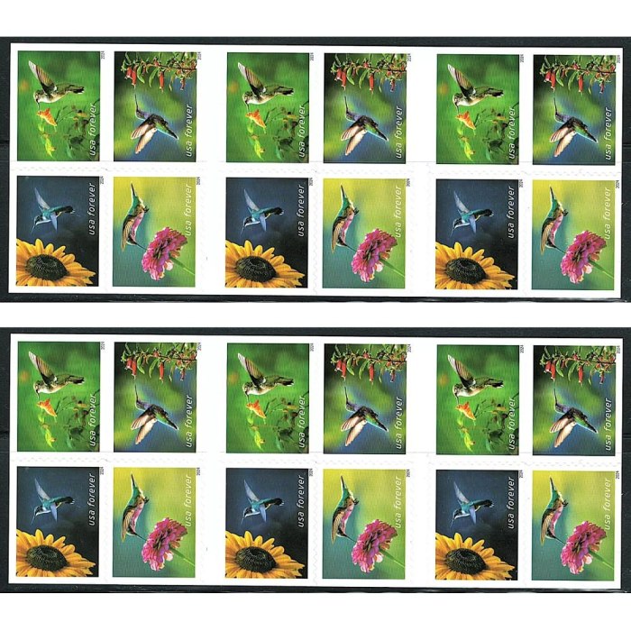 Garden Delights 2024 - 5 Booklets / 100 Pcs