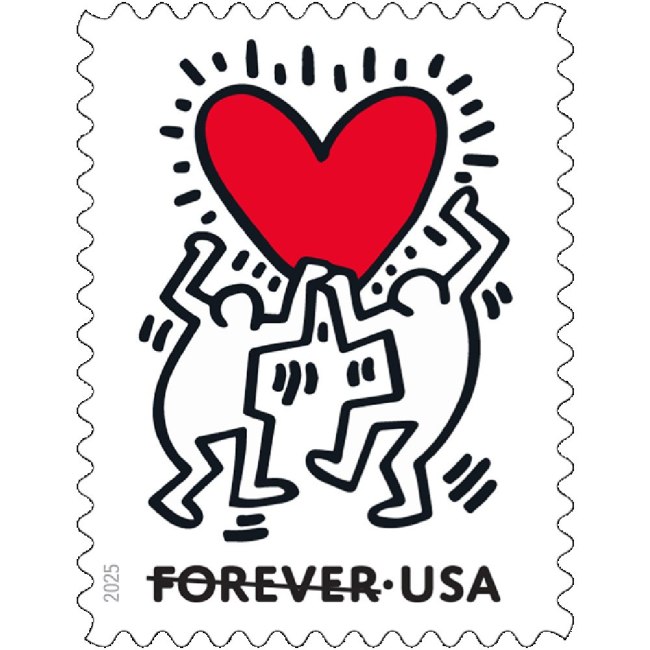 Love 2025 - 5 Sheets / 100 Pcs