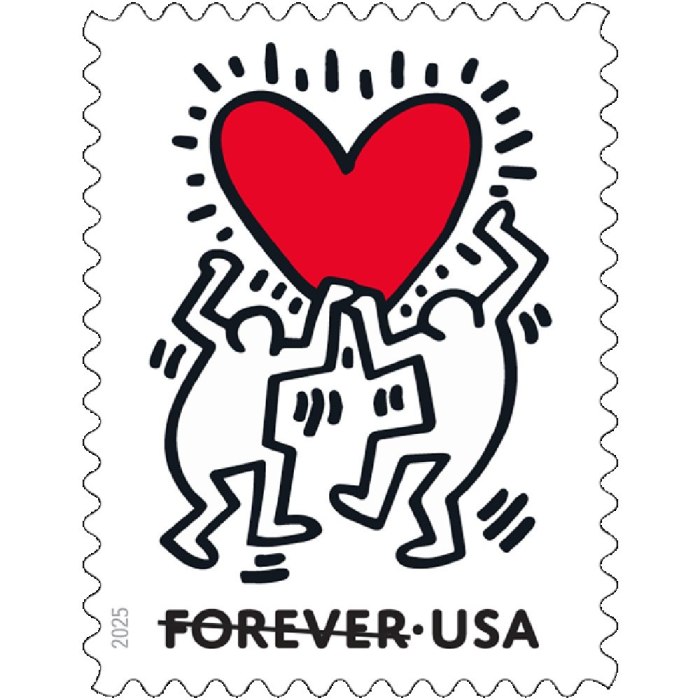 Love 2025 - 5 Sheets / 100 Pcs