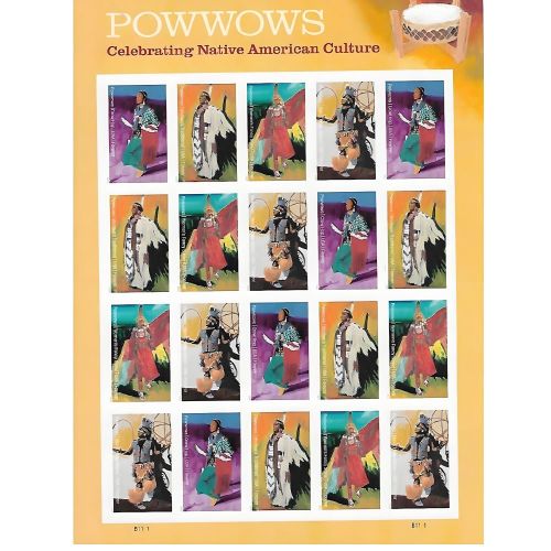 Powwows 2025 - 5 Sheets / 100 Pcs