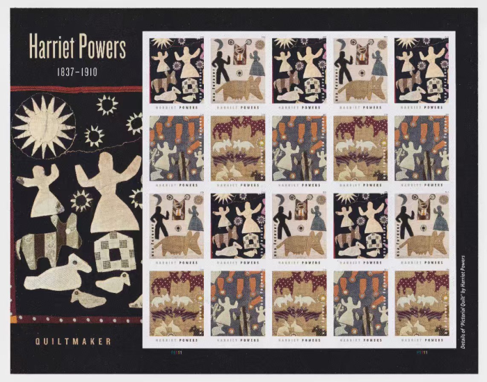 Harriet Powers 2026 - 5 Sheets / 100 Pcs