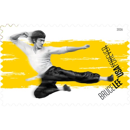 Bruce Lee 2026 - 5 Sheets / 100 Pcs