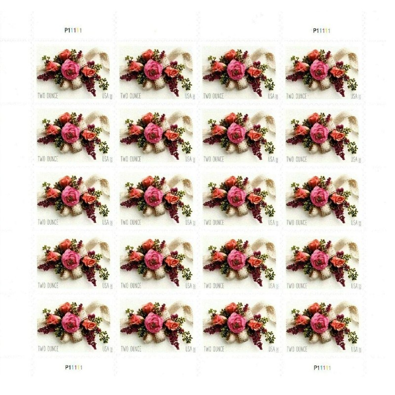 Garden Corsage 2020 - 5 Sheets / 100 Pcs